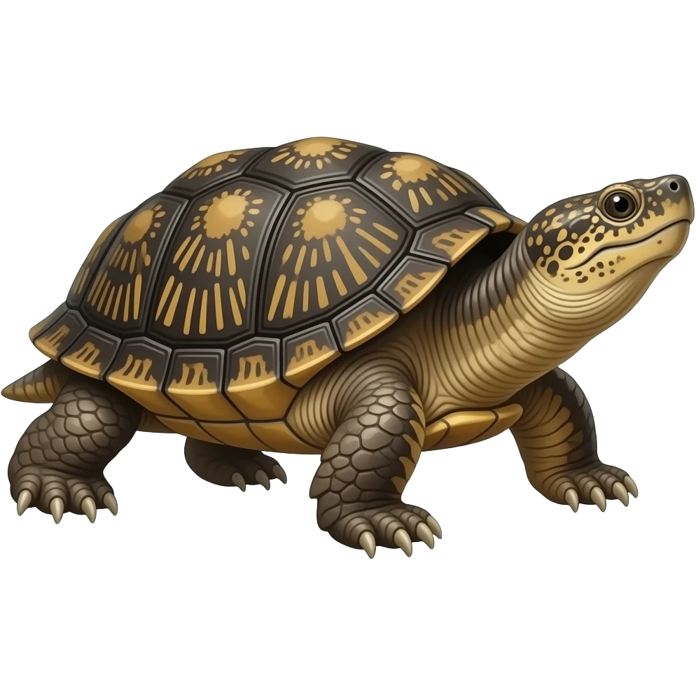 a huge alligator snapping turtle emoji