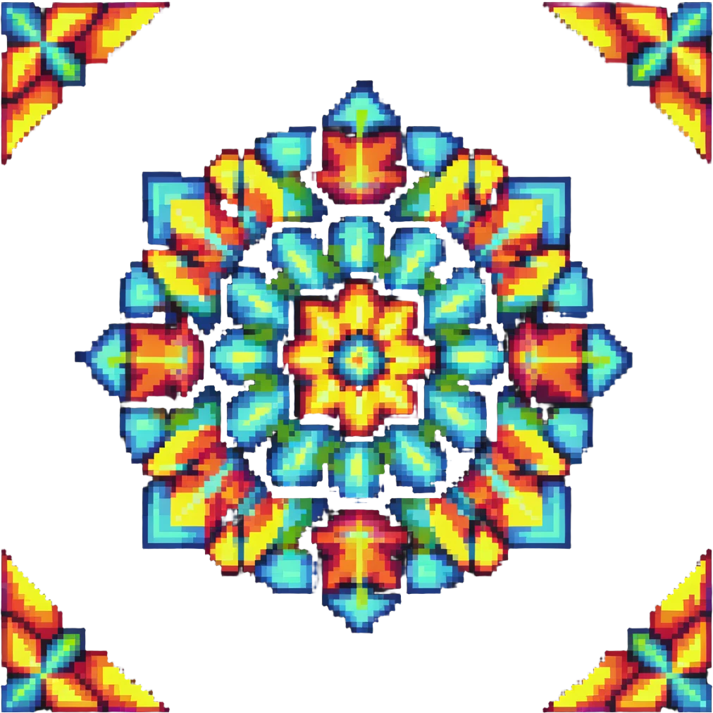 kaleidoscope effect emoji