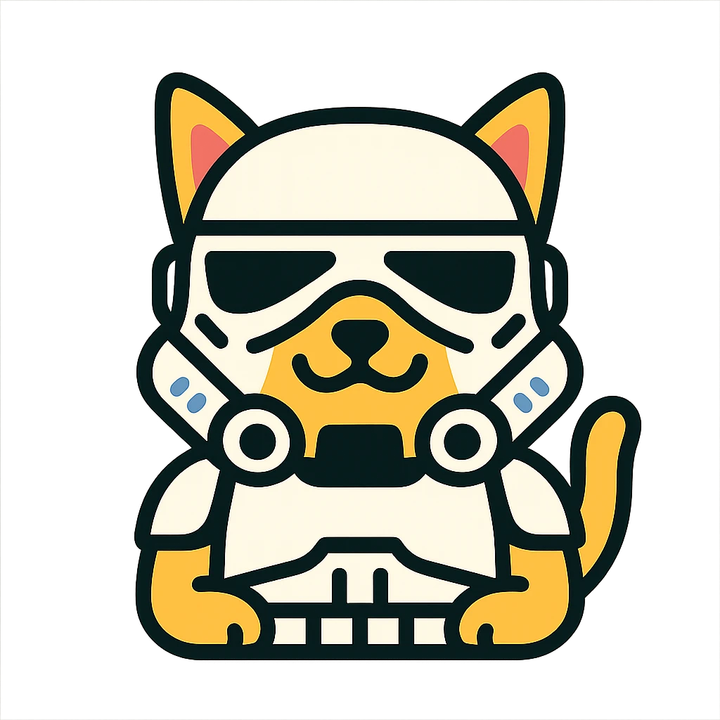 stormtrooper cat icon emoji