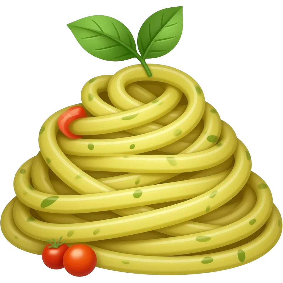 pesto pasta emoji