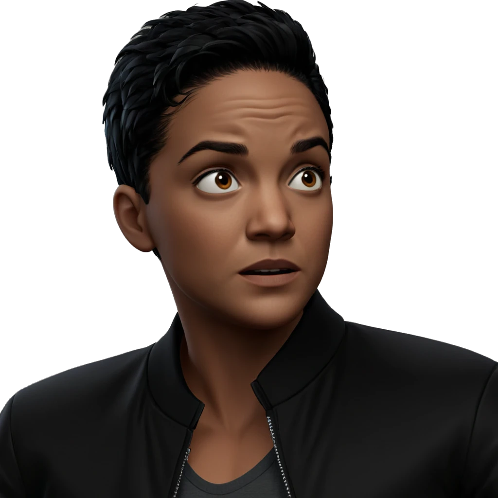 black-haired boy in dark jacket emoji