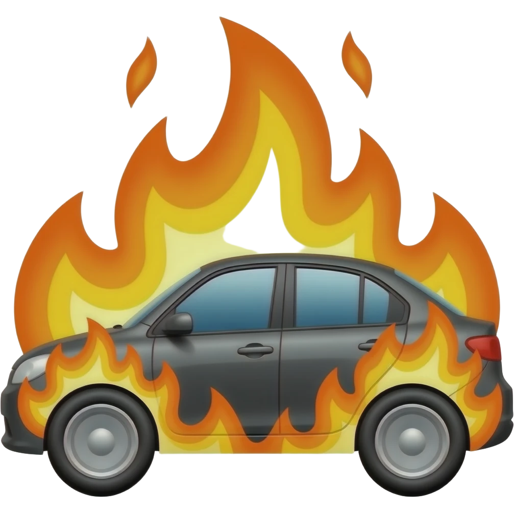 🚗🔥 emoji