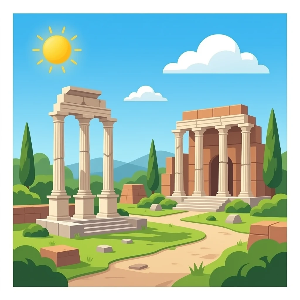 roman ruins emoji