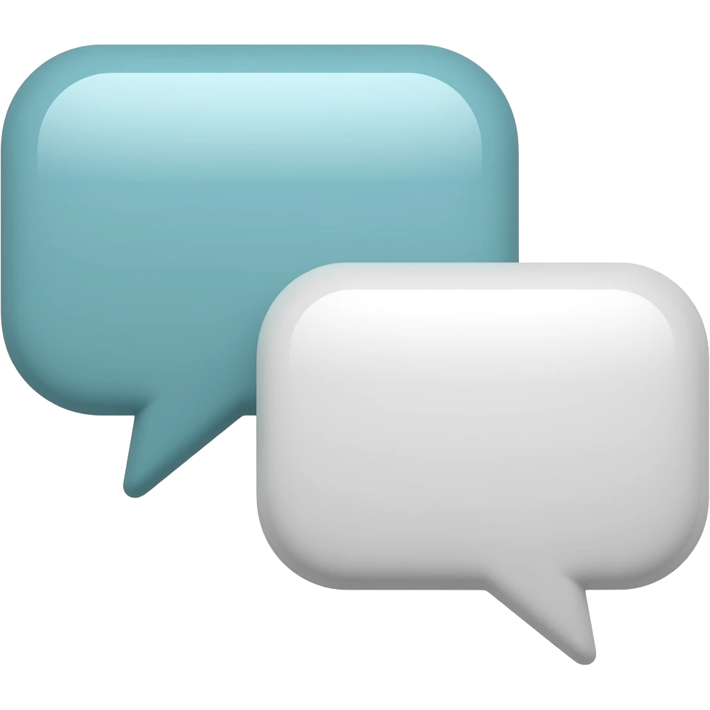 Burbujas de conversación emoji