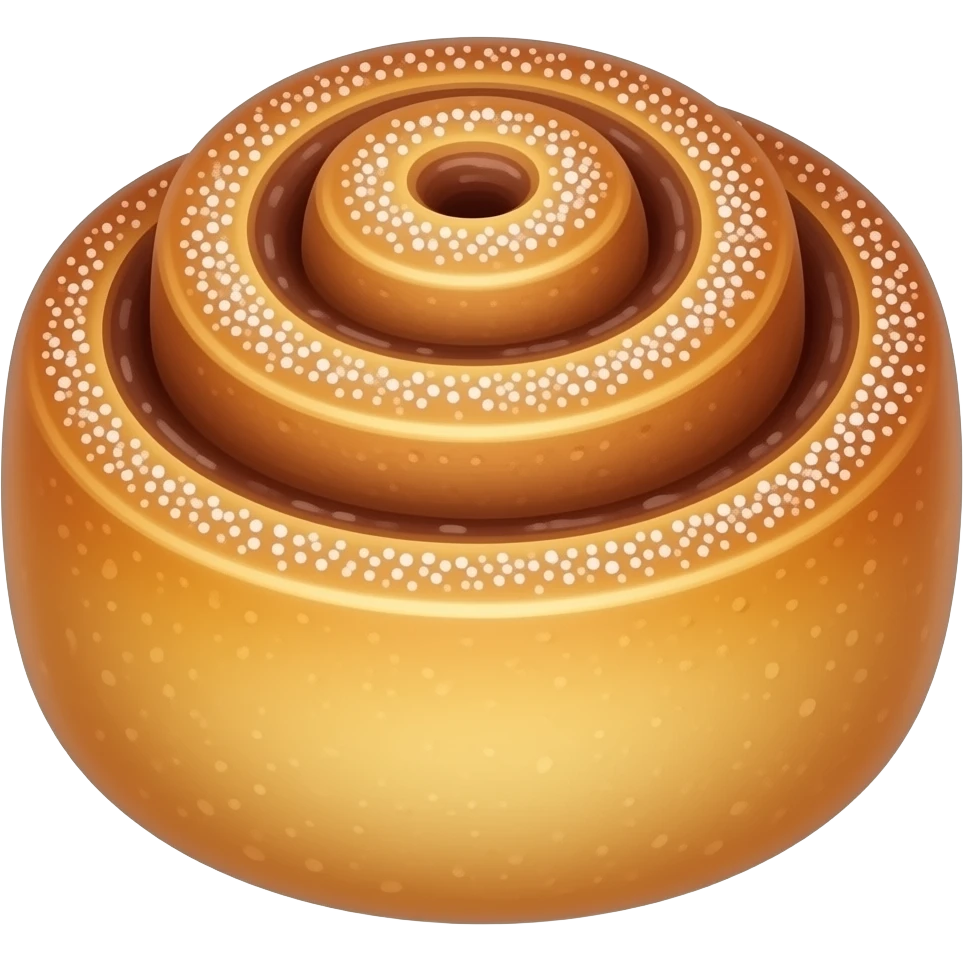cinnamon roll emoji