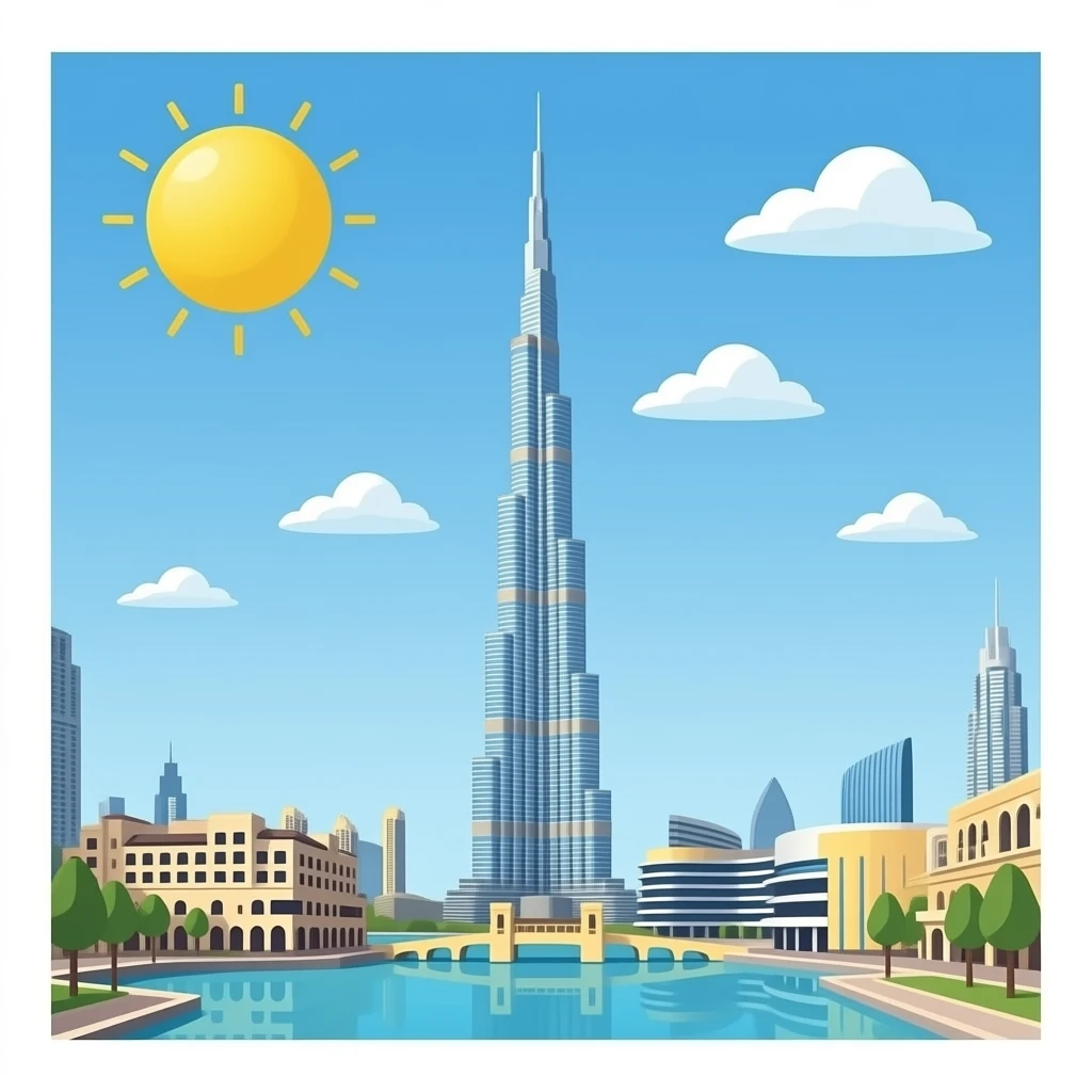 Burj khalifa emoji