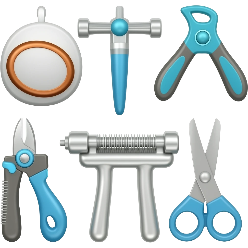 pet grooming herramientas emoji