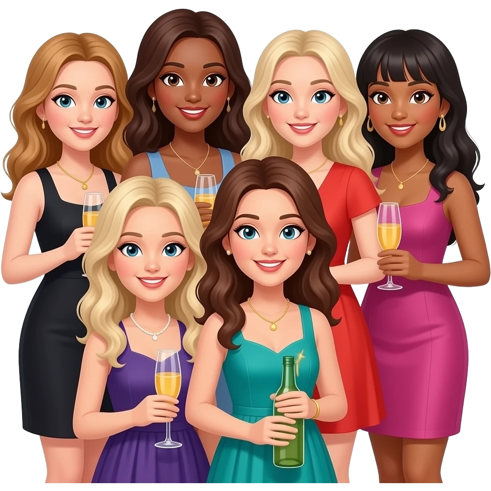 ladies night out emoji