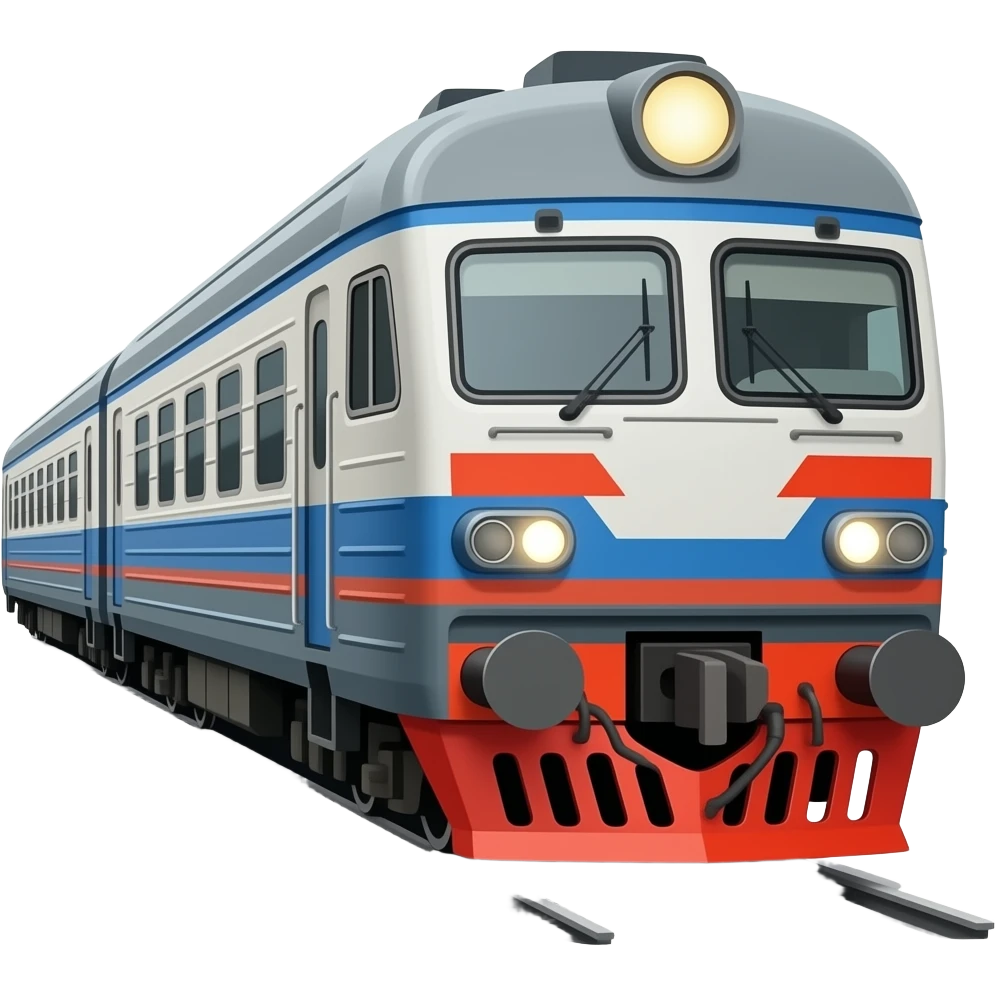 Russian trains emoji