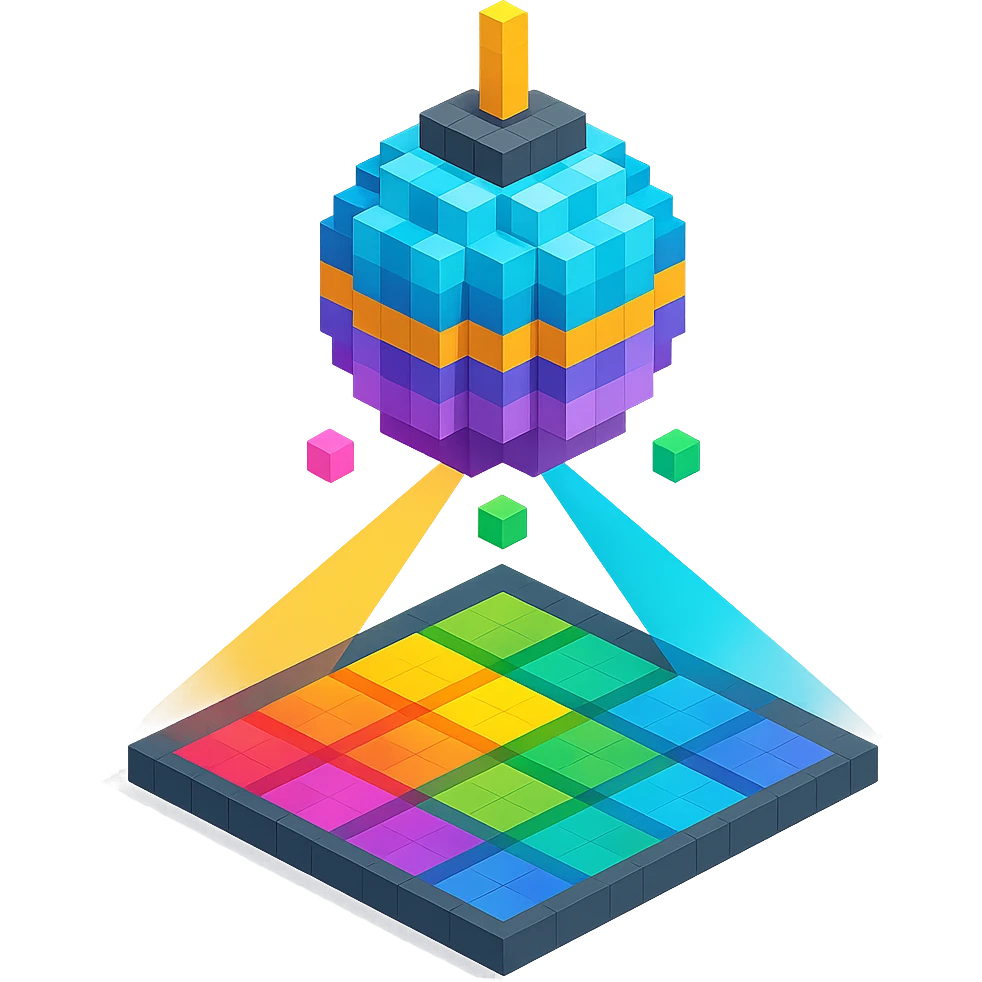 dance floor with animated light effects and a disco ball emoji