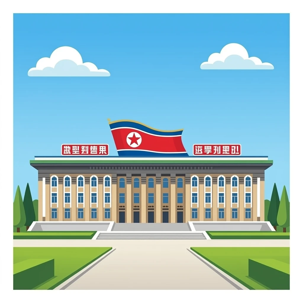 North Korean parliament without white bg emoji