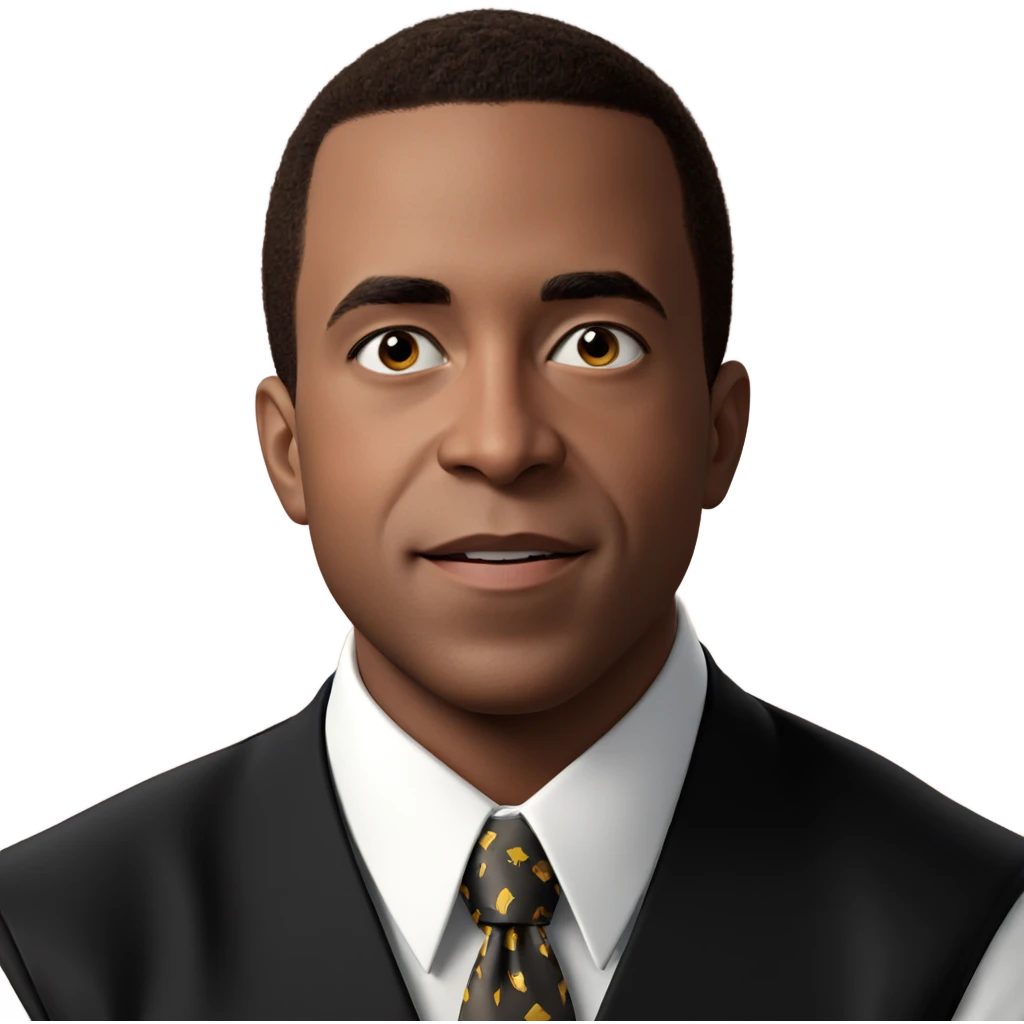 dapper young man in suit emoji