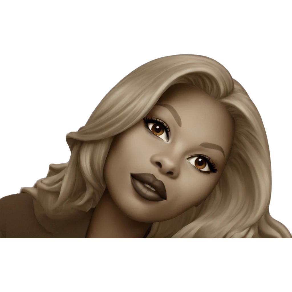 sepia toned girl meme emoji