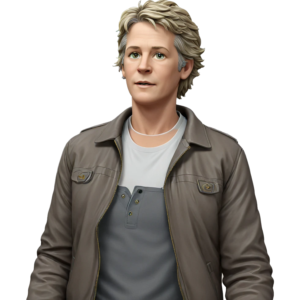 solo male in jacket emoji