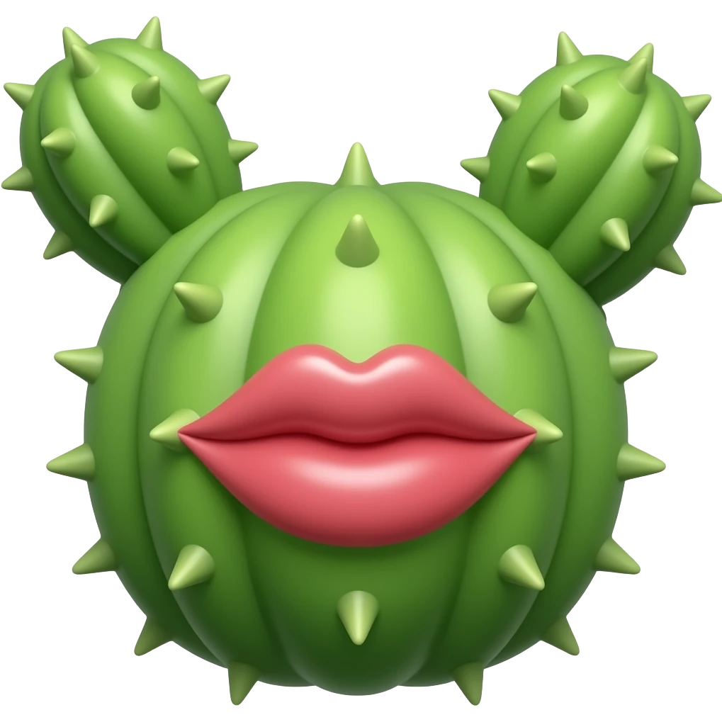 🌵💋💋 emoji
