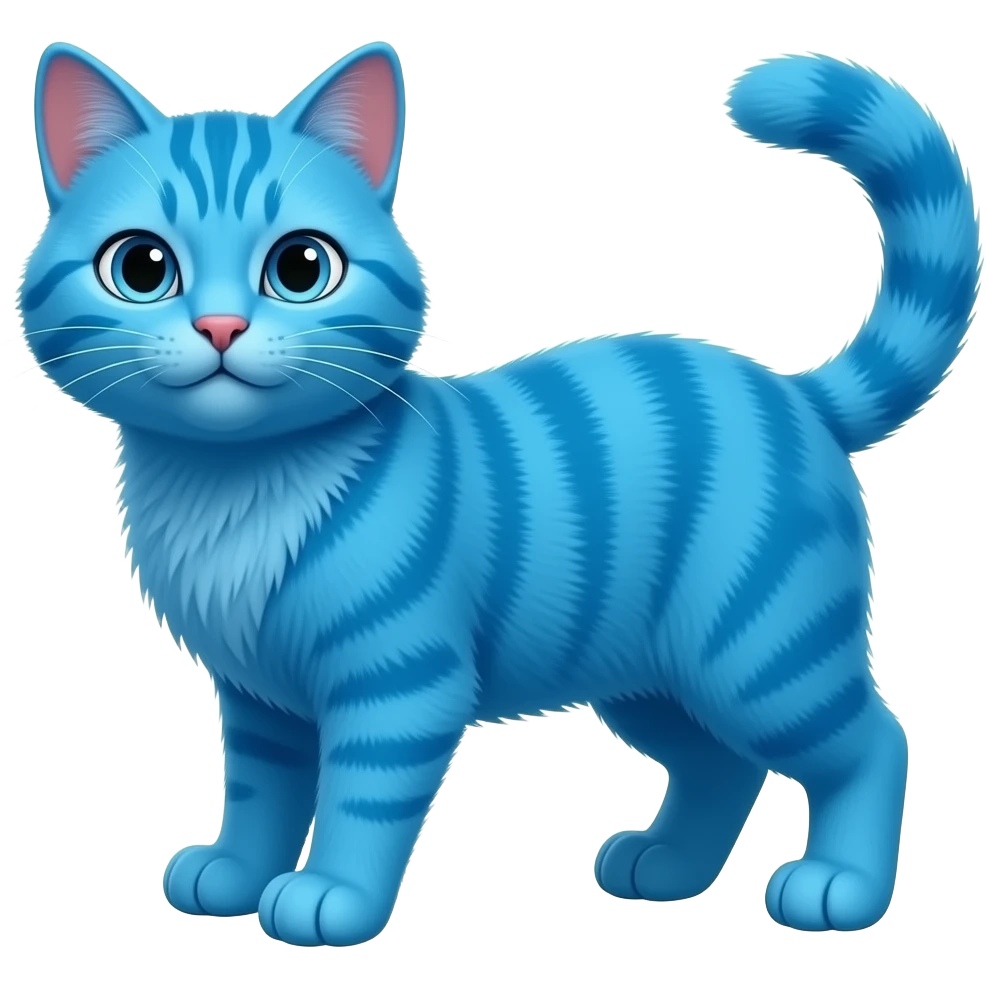 Smurf cat emoji