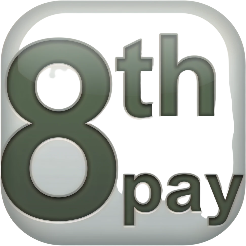 8TH PAY ICON WITH THIS TEXT emoji