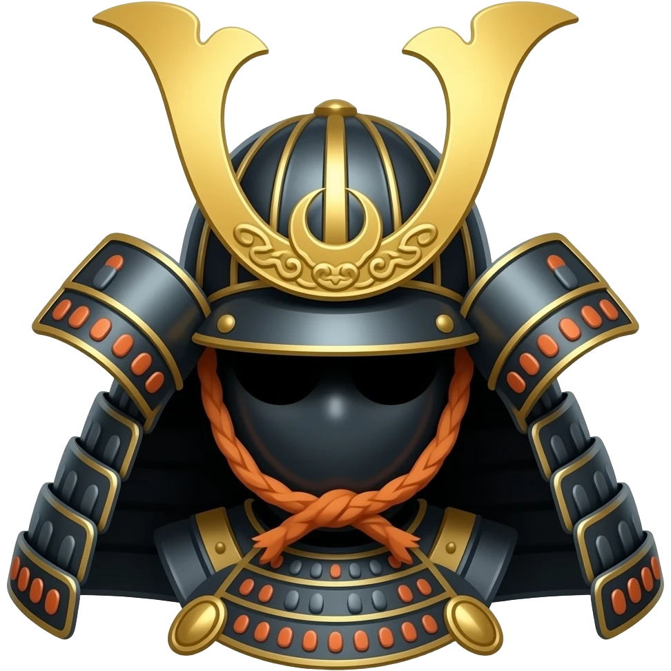 samurai armor emoji