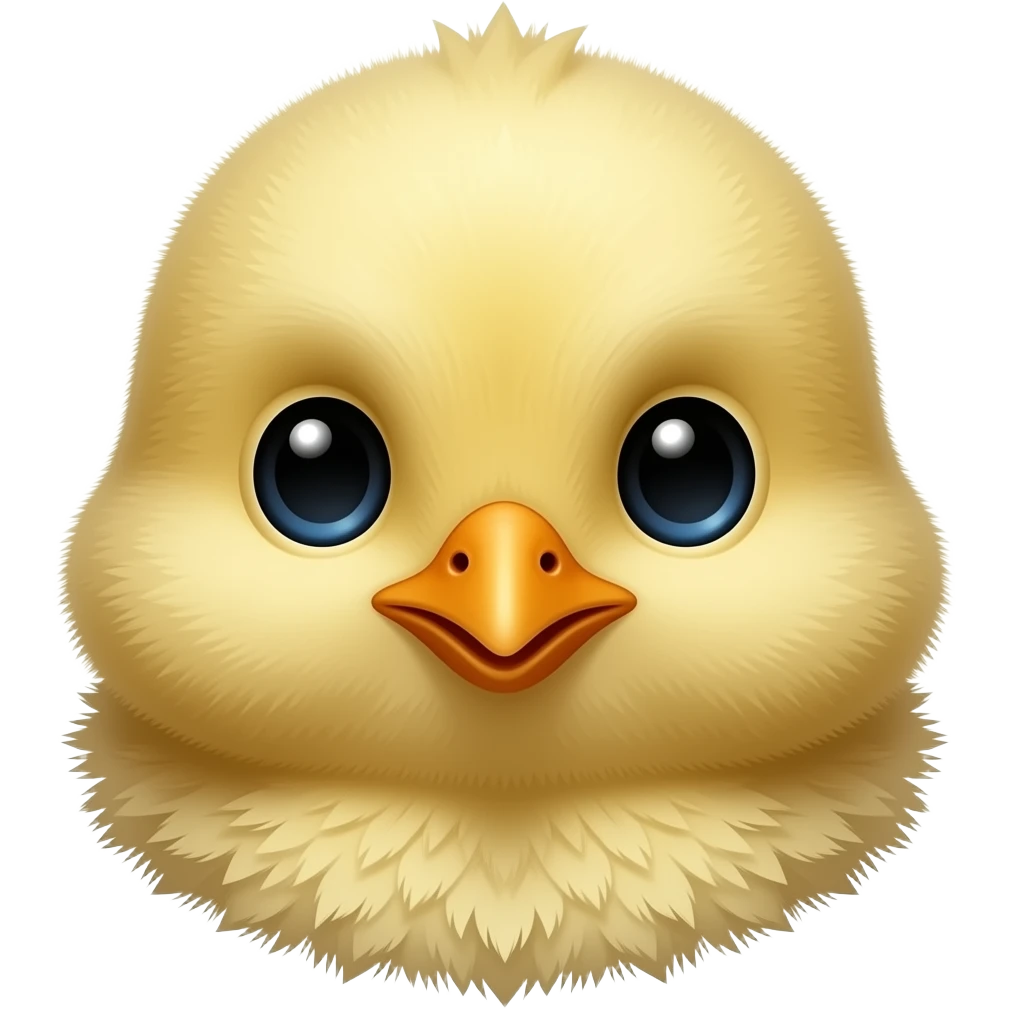 baby chick head and neck emoji