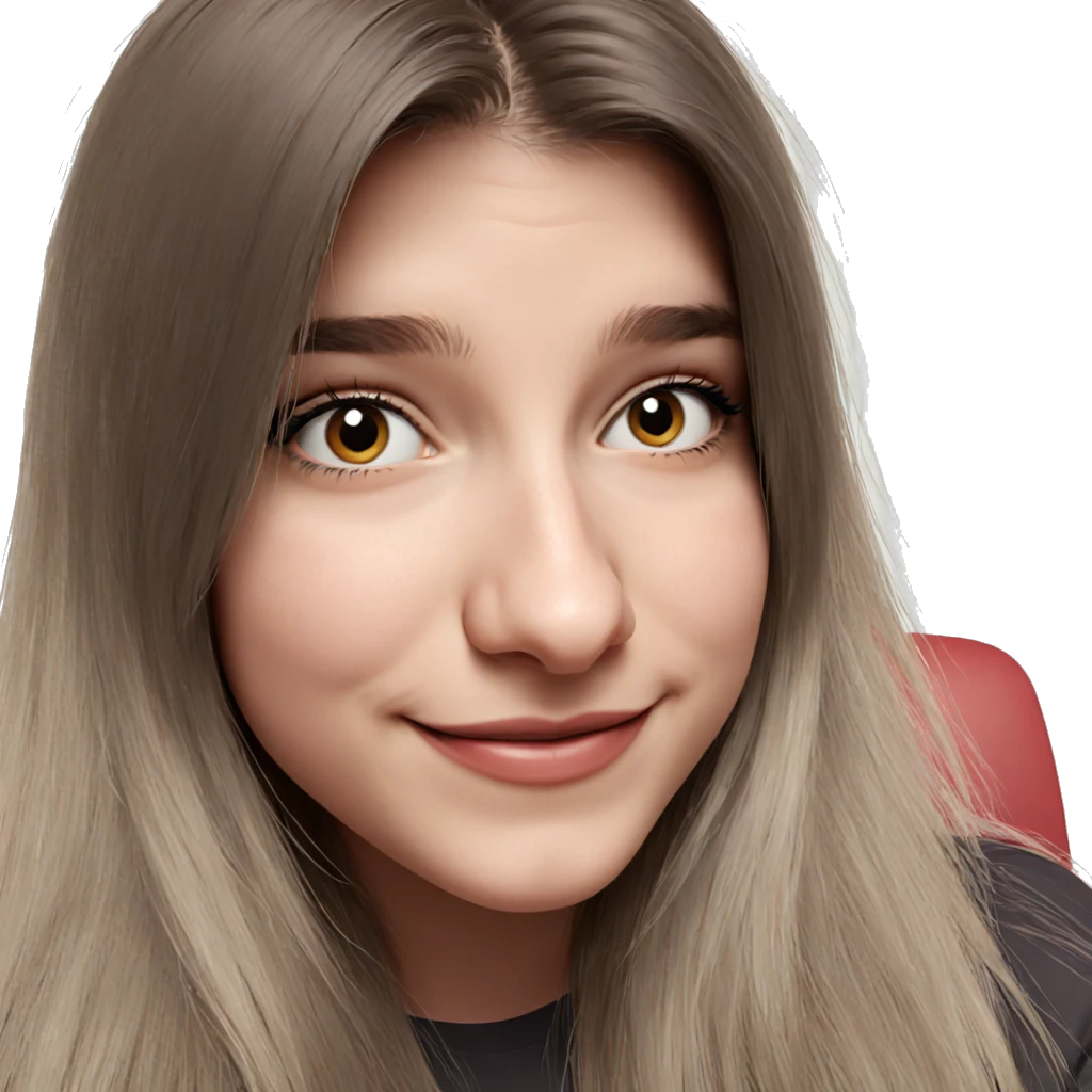 portrait of smiling girl emoji