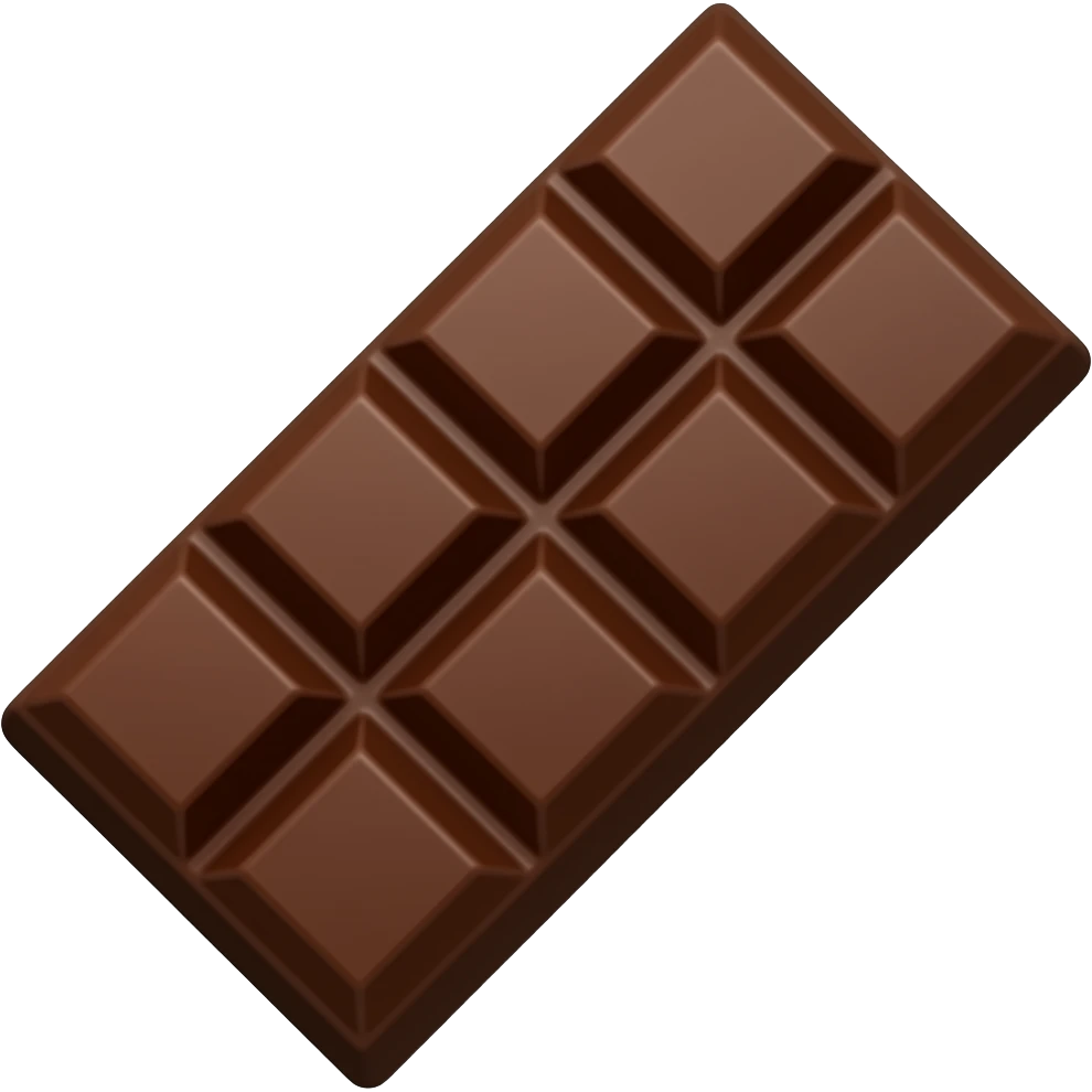 Chocolate emoji