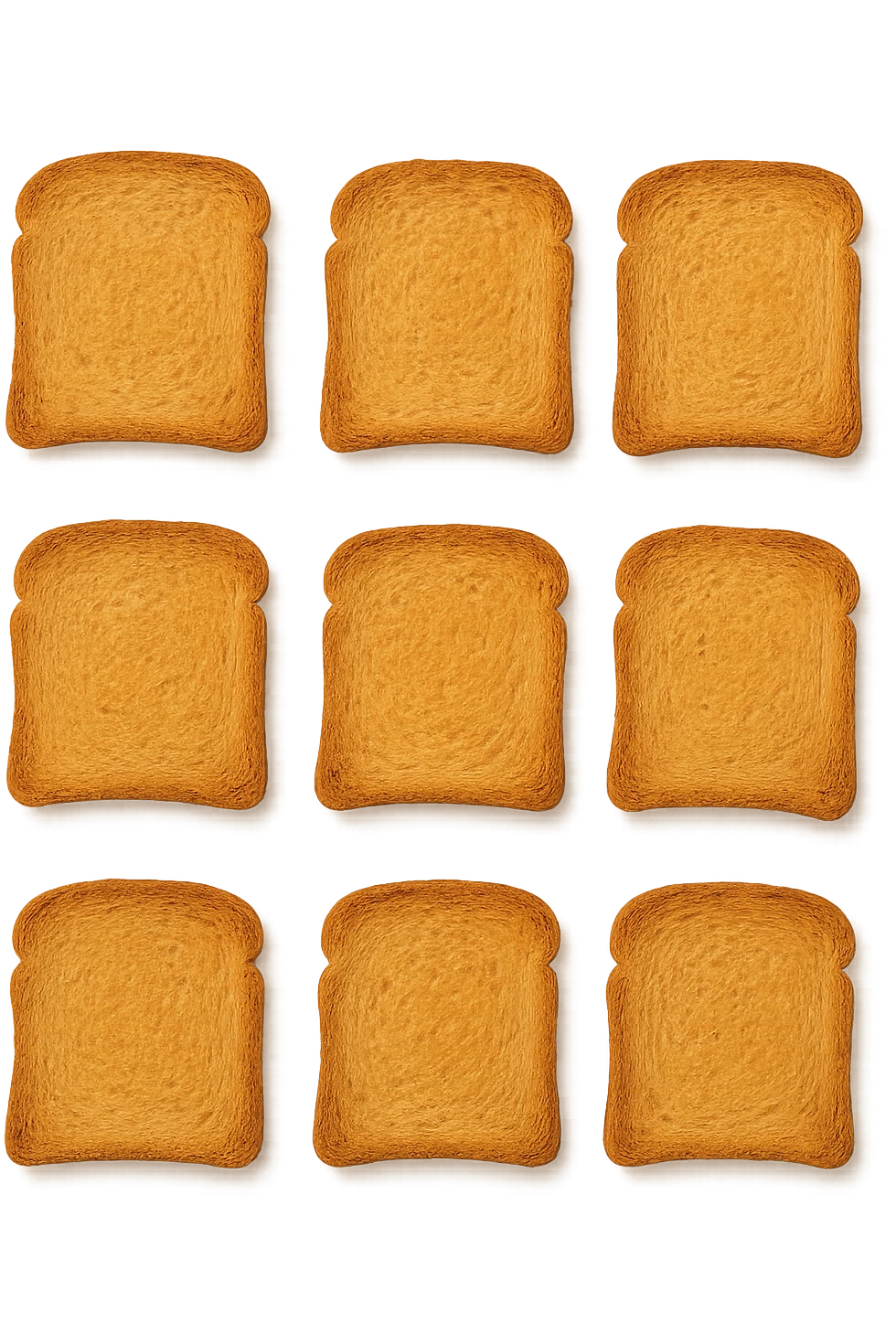 Fette Biscottate Mulino Bianco viste sfuse in italiano emoji