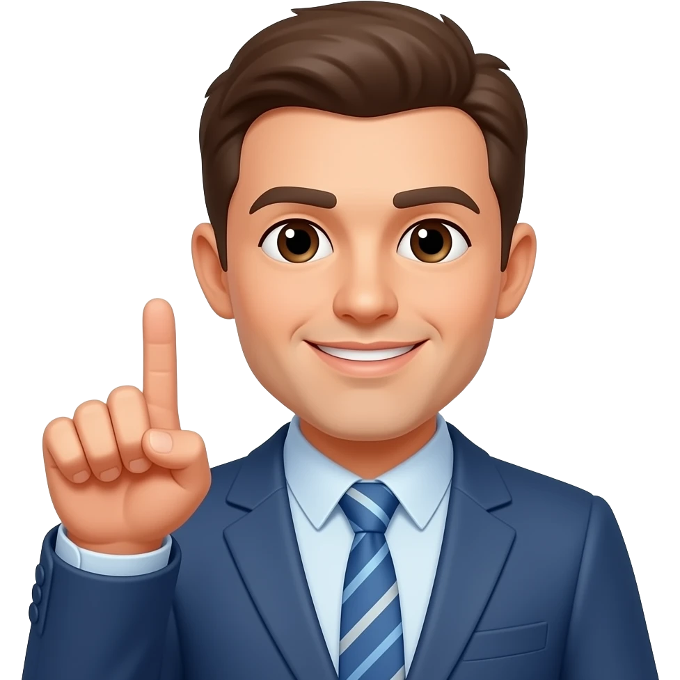 point hte finger emoji