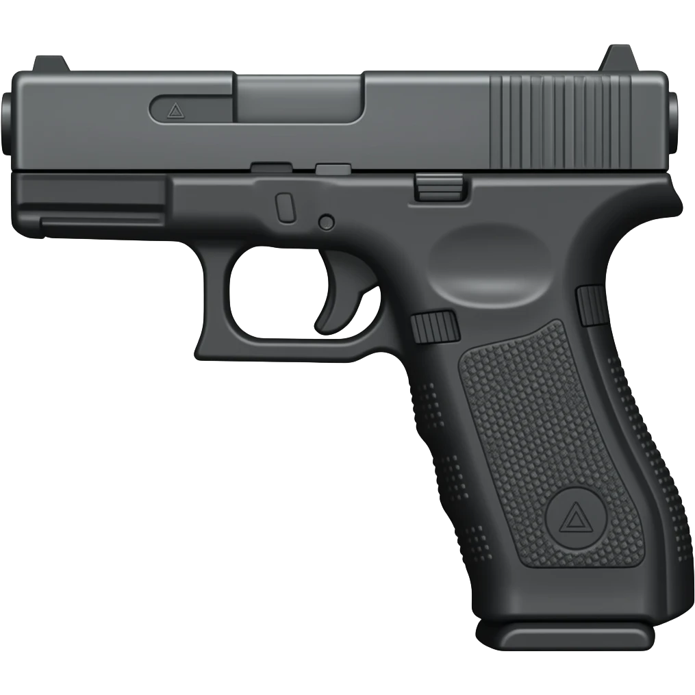 Glock with talk clip emoji