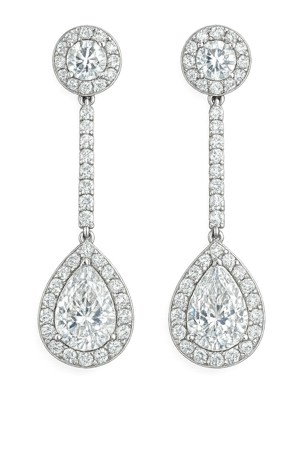 sparkling earrings, elegant and modern emoji