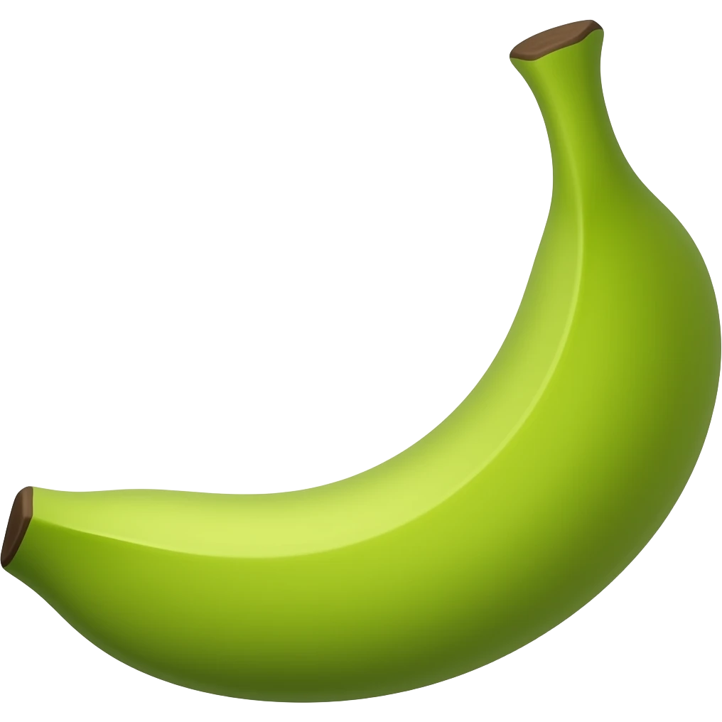 green banana emoji
