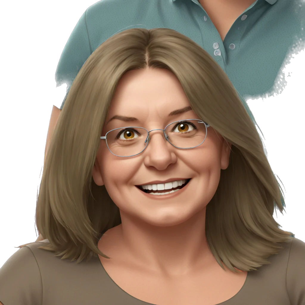 girl smiling with boy emoji