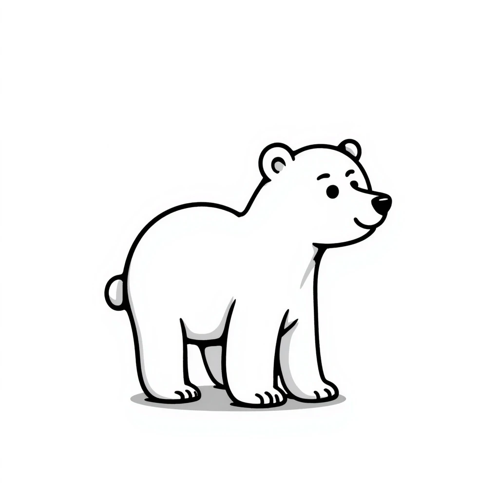 Polar bear emoji