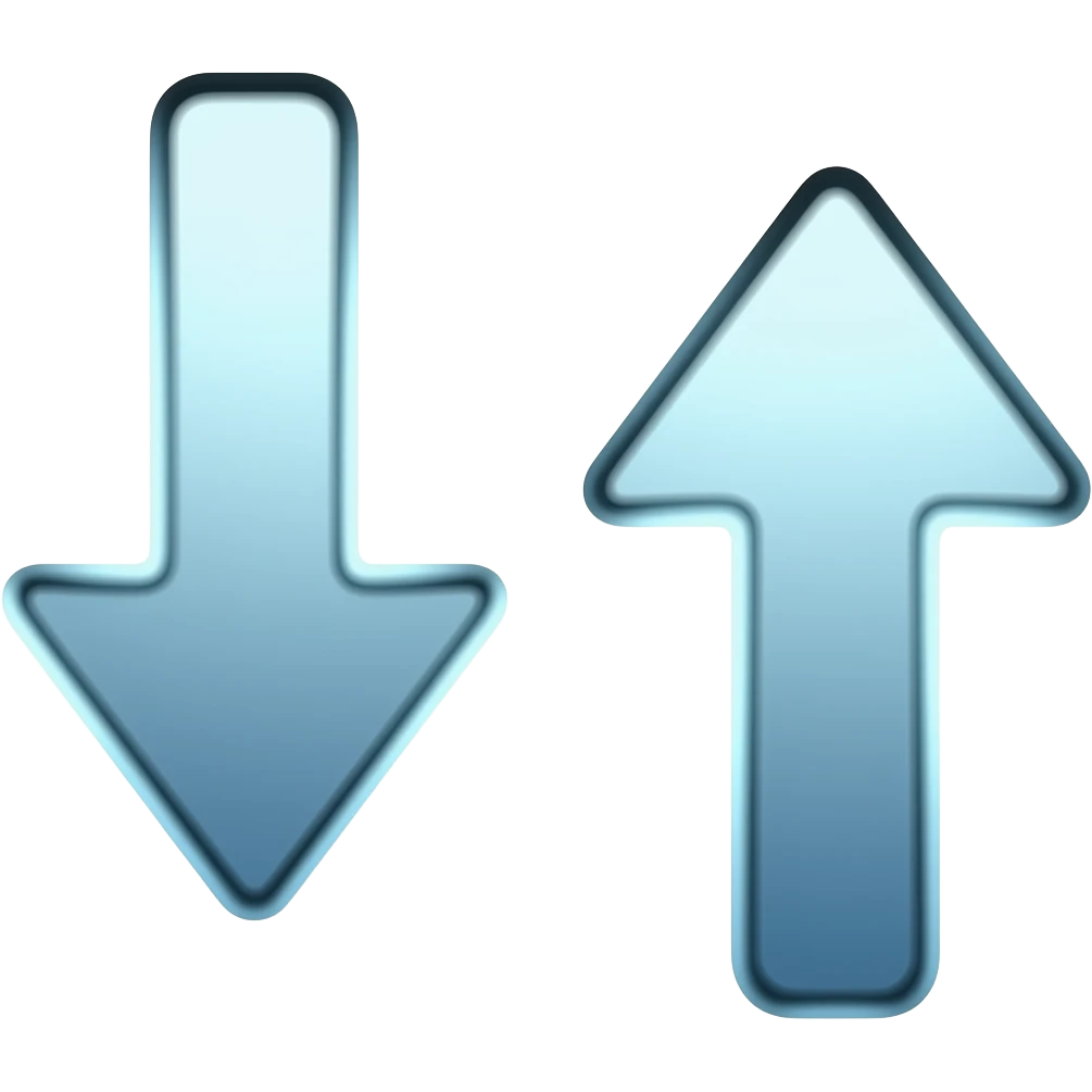 up down emoji