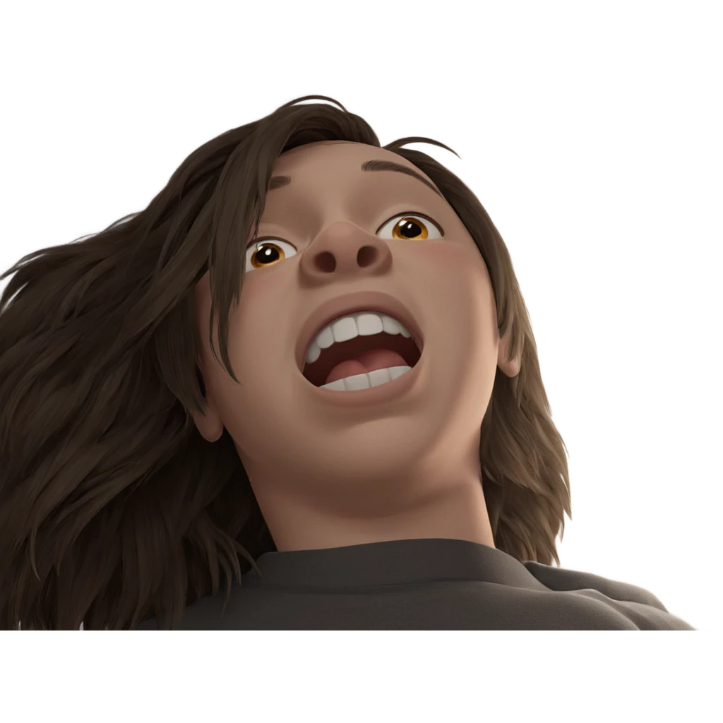 smiling boy gazing at viewer emoji