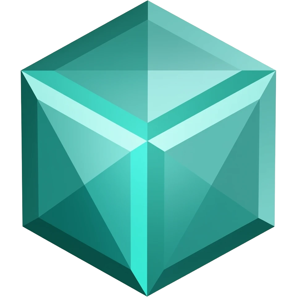 Minecraft Diamond Block emoji