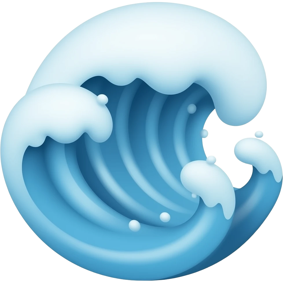 Waves emoji