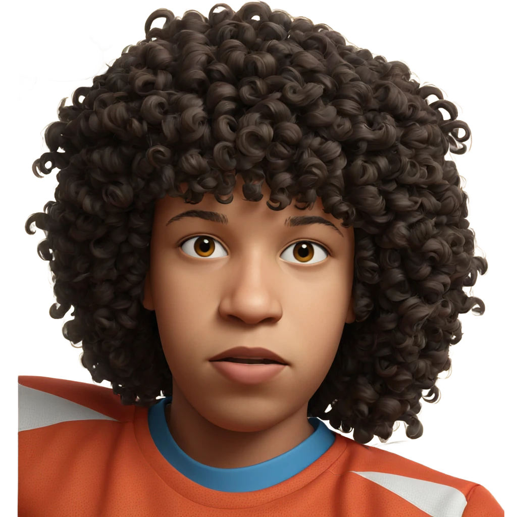 portrait of a solo figure emoji