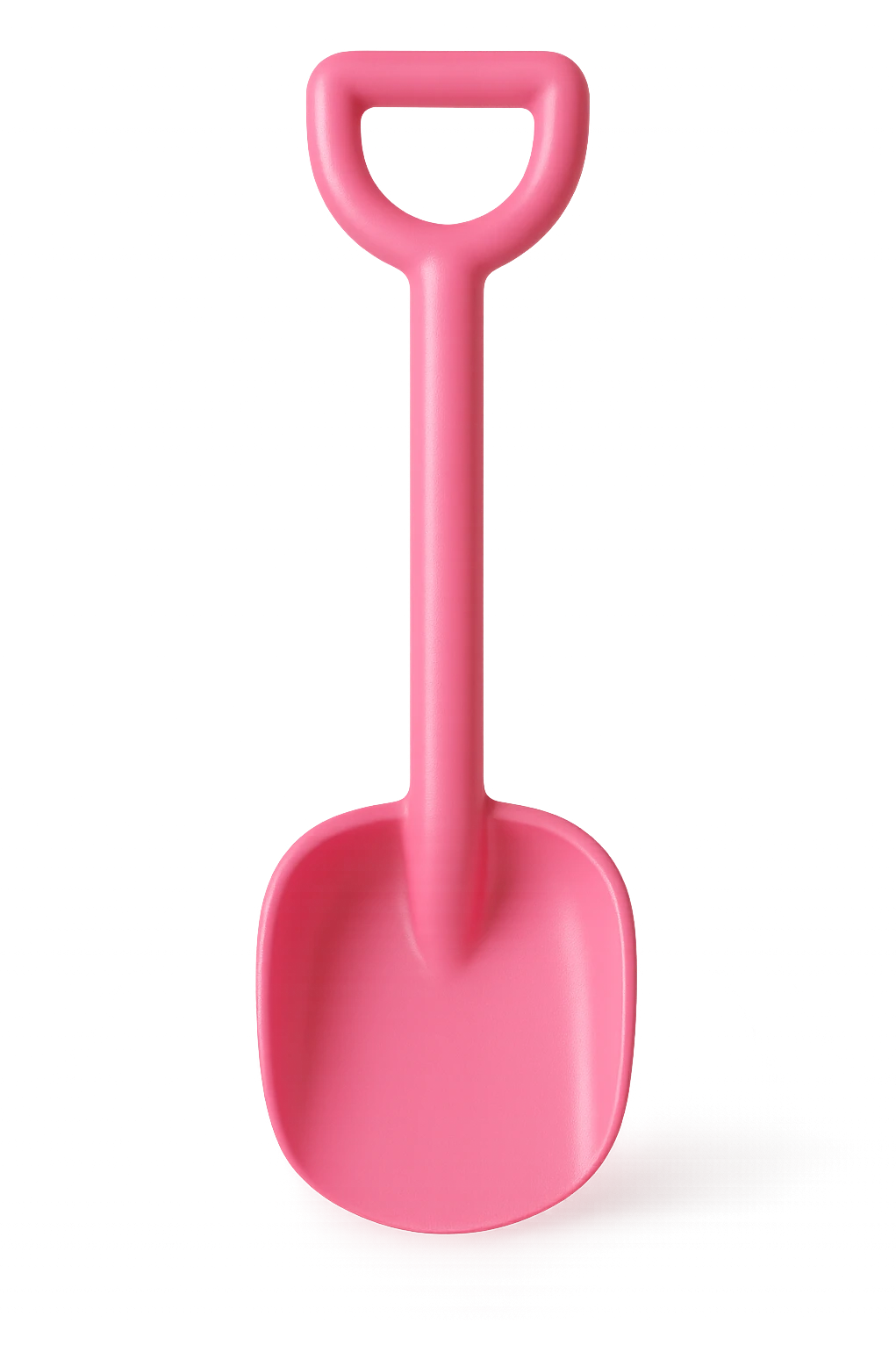 pink sand shovel emoji