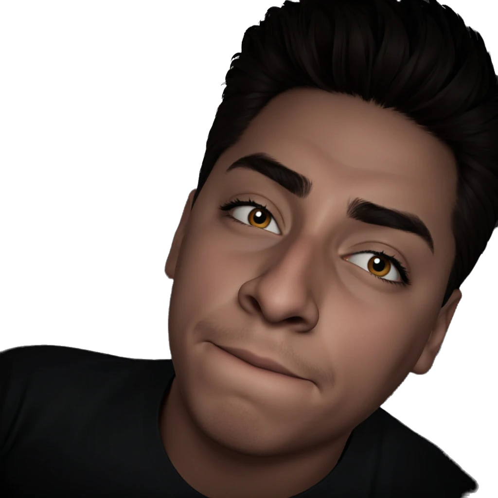 portrait of a young man emoji