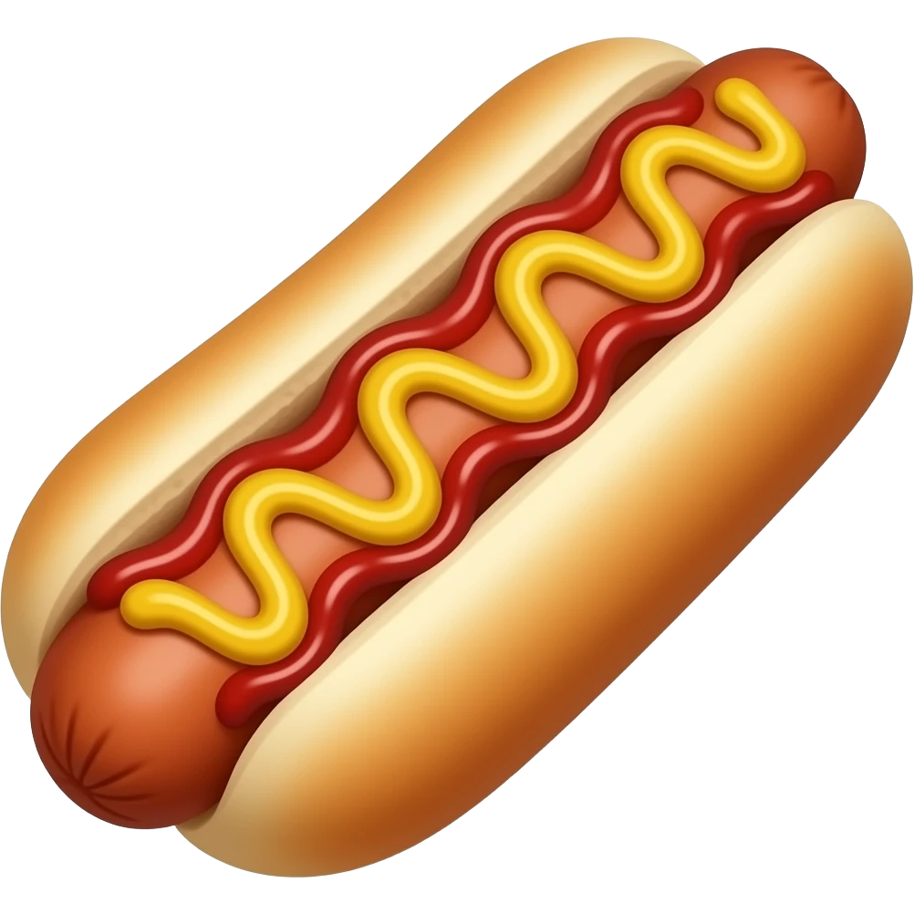 american hot dog emoji