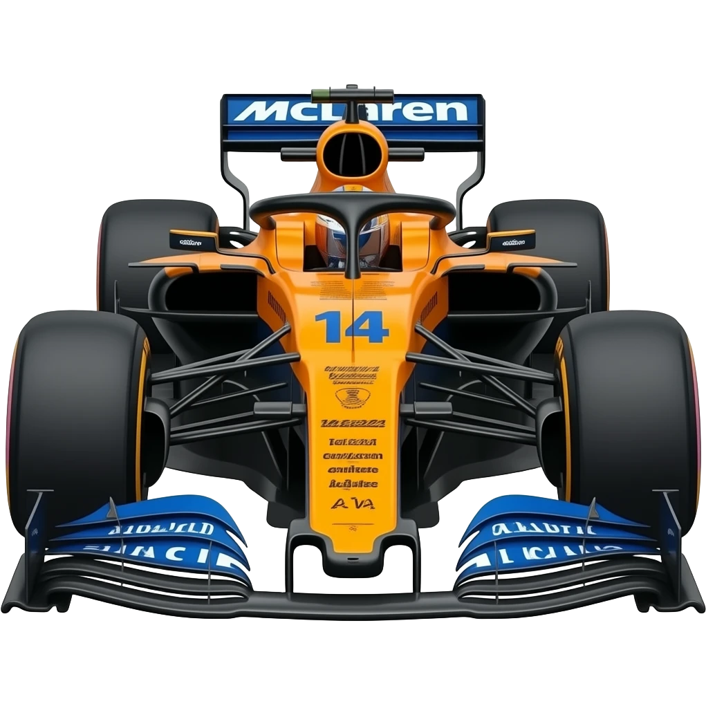 Haceme un emoji del auto formula 1 de norris emoji