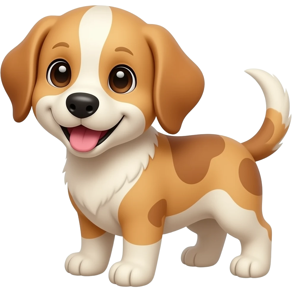 Cucciolo 7 nano sorridente emoji