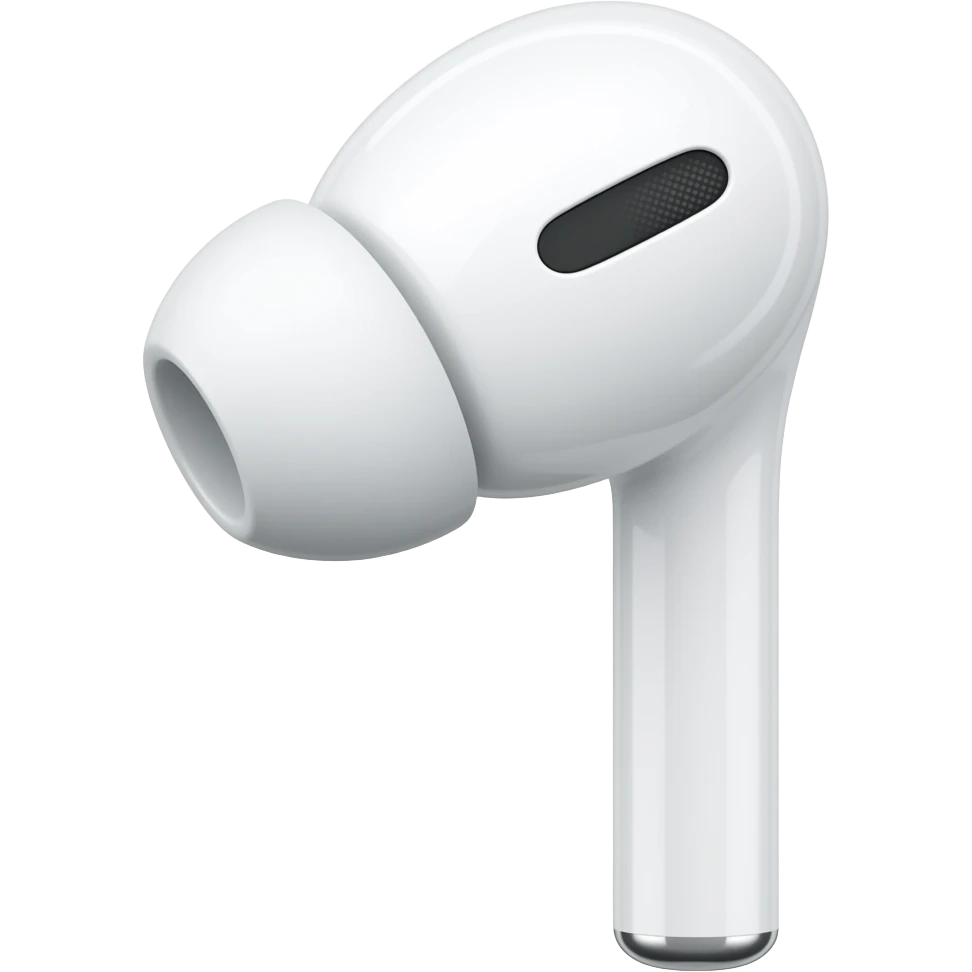 Airpord one side only one piece emoji