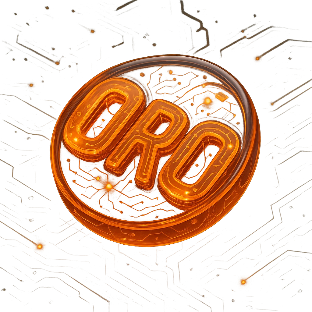 Add a cybernetic, digital background with futuristic tech patterns and glowing accents, keeping the orange blend and neural connections visually striking. emoji