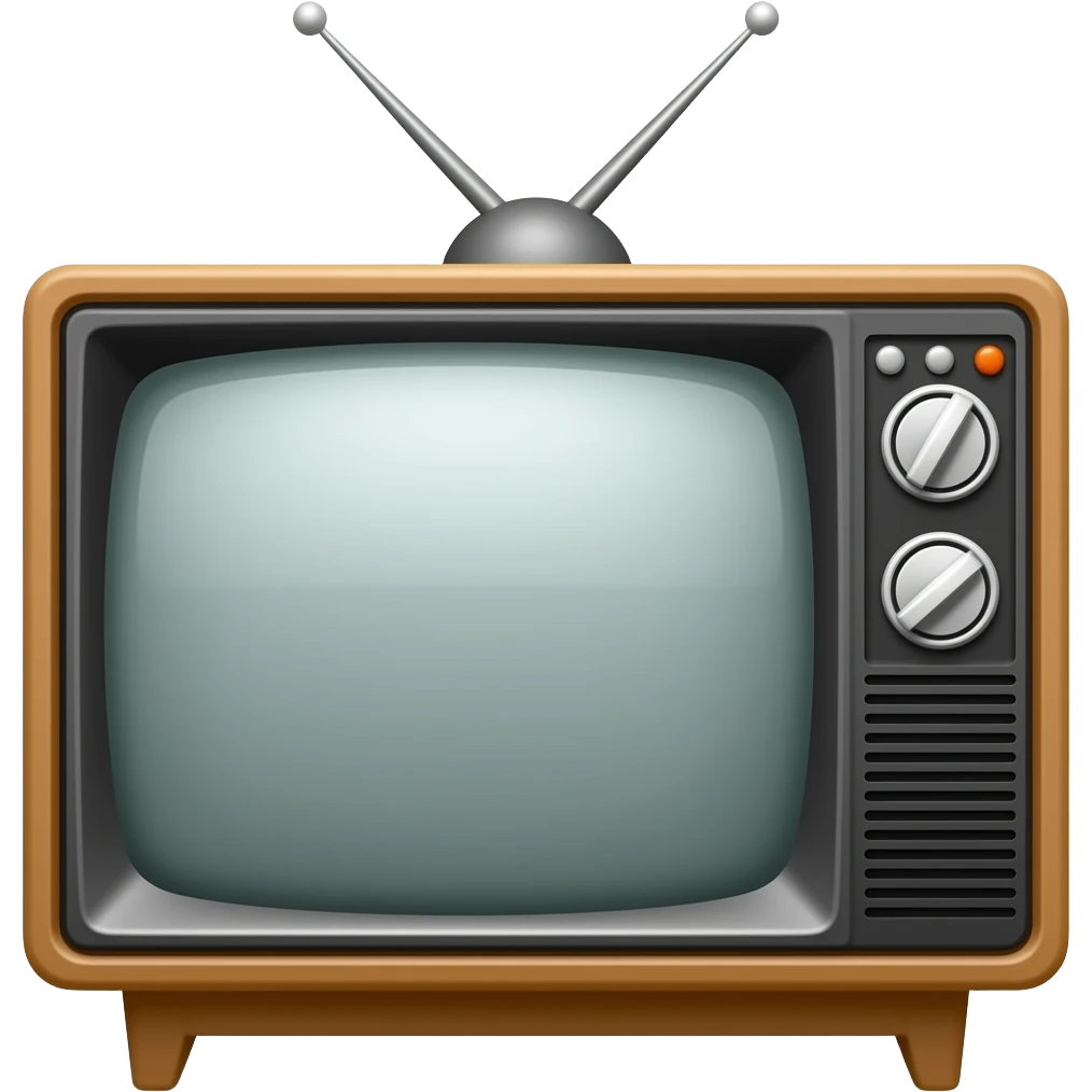 Old TV emoji