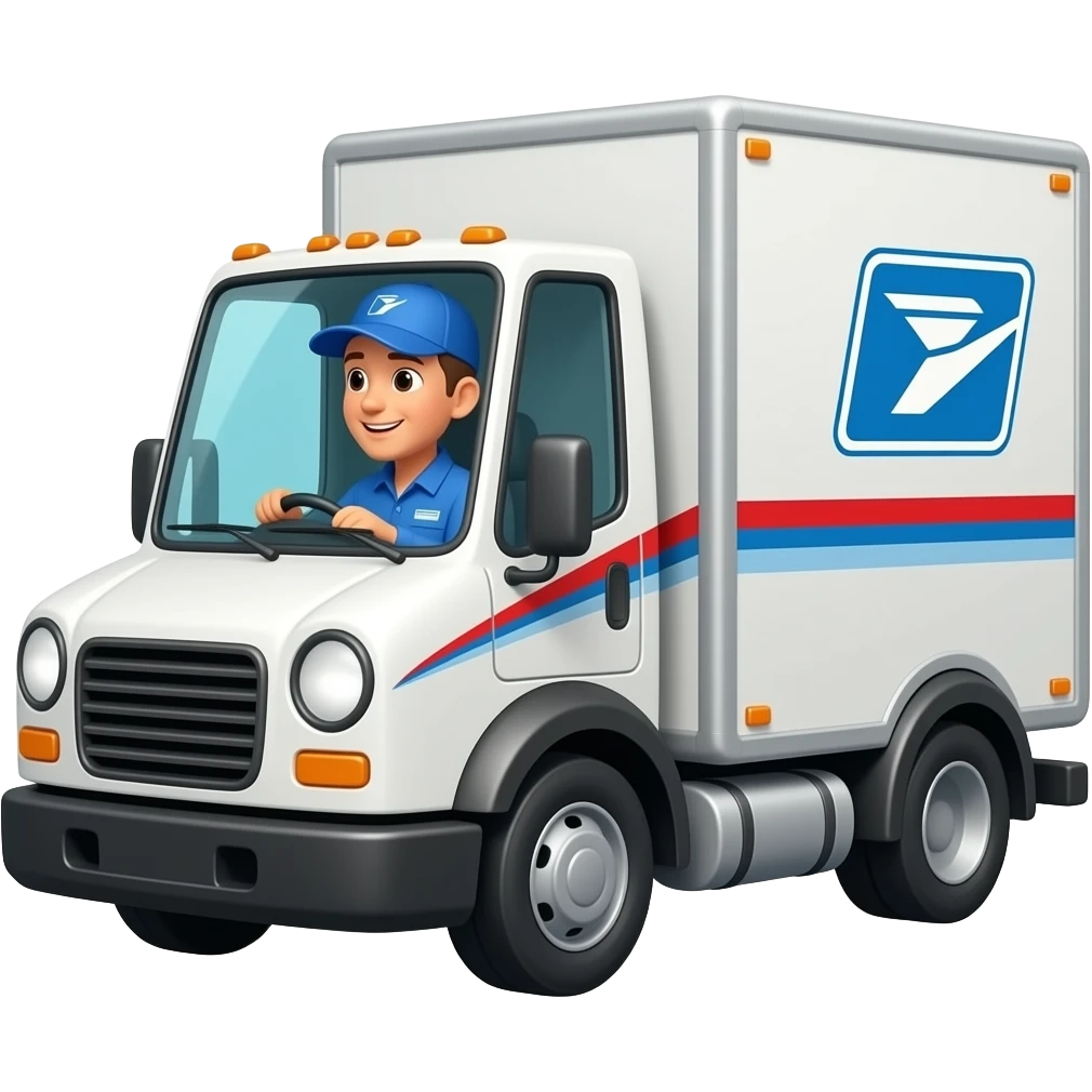Mail driver emoji
