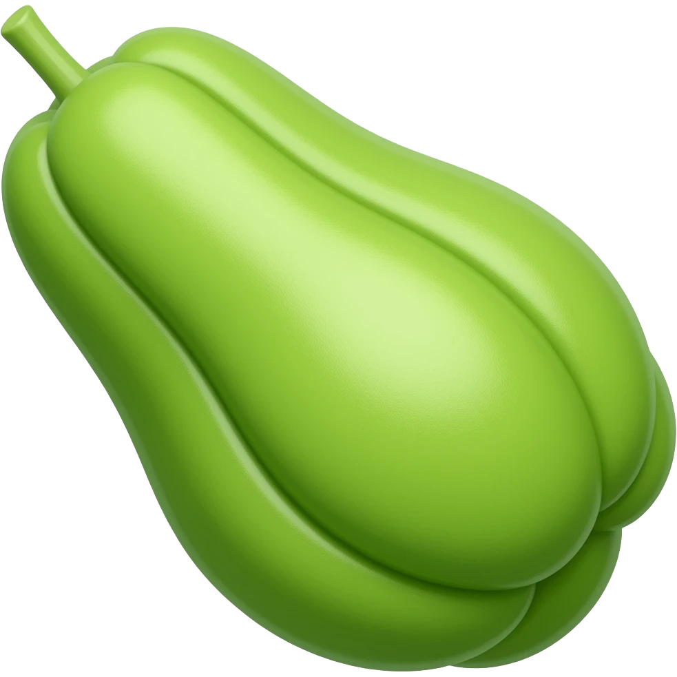 Chayote emoji