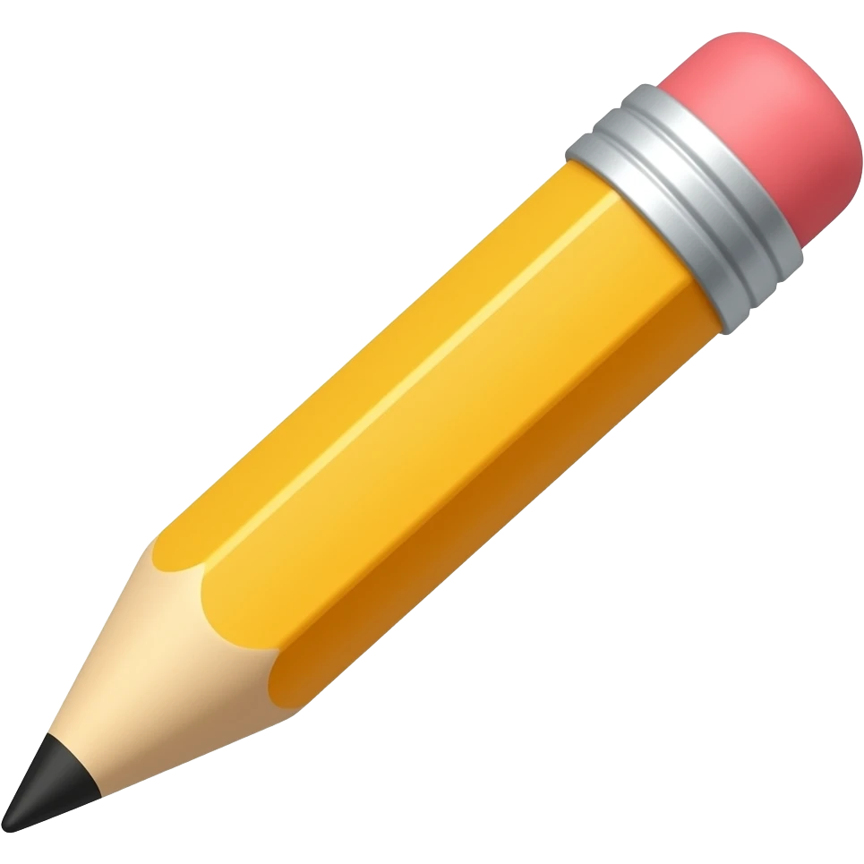 pencil emoji