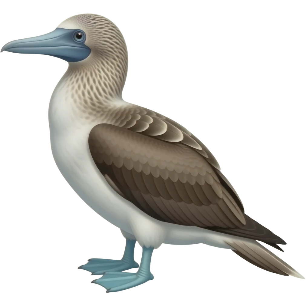 strawberry blue footed booby bird emoji