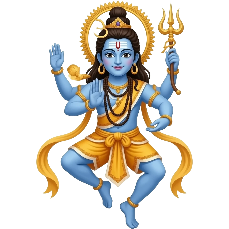 Shiva dance emoji emoji